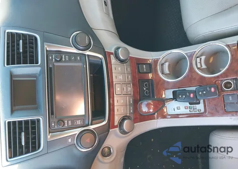 2013 Toyota Highlander Limited V6 from USA, damaged, VIN 5TDYK3EH9DS097280